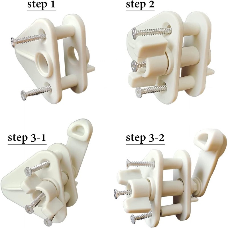 BENLIUDH Pontoon Gate Latch, Boat Door Latch Marine Universal Pontoon