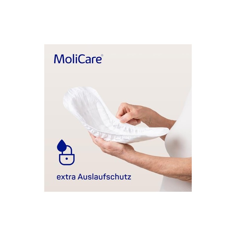 MoliCare Lady Pad 5 Drops Extra Long Incontinence Pads for