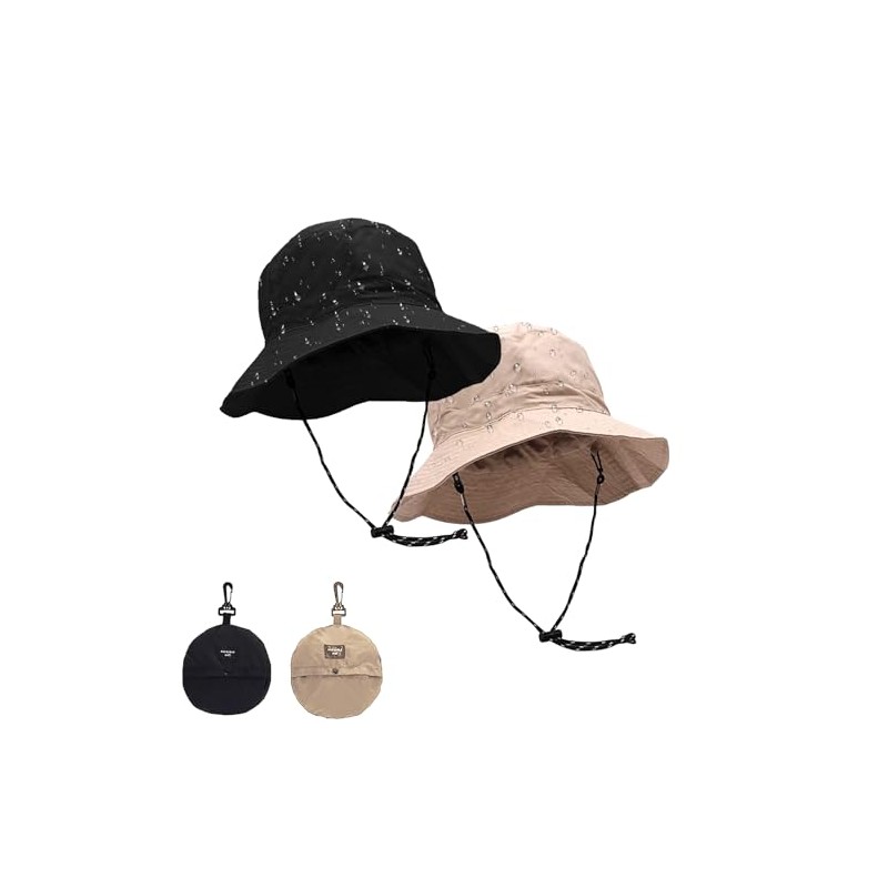 Waterproof Quick Dry Bucket Hat for Men Women Packable Rain