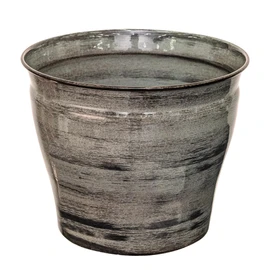 Robert Allen by Headwind - Ironstone Vanhorne Glazed Metal Planter Lightweight, Durable, Sustainable