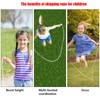 Focenat 4 Pieces PVC Skipping Rope, Adjustable Jump Rope, 280