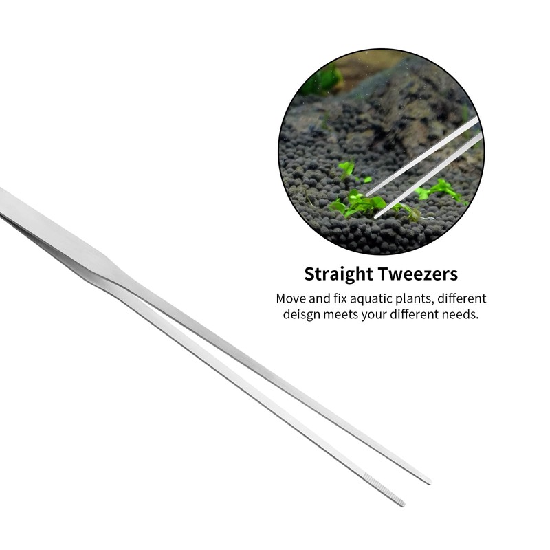 Ohtomber Aquascape Tools Aquarium Kit - 4PCS Terrarium Supplies Include