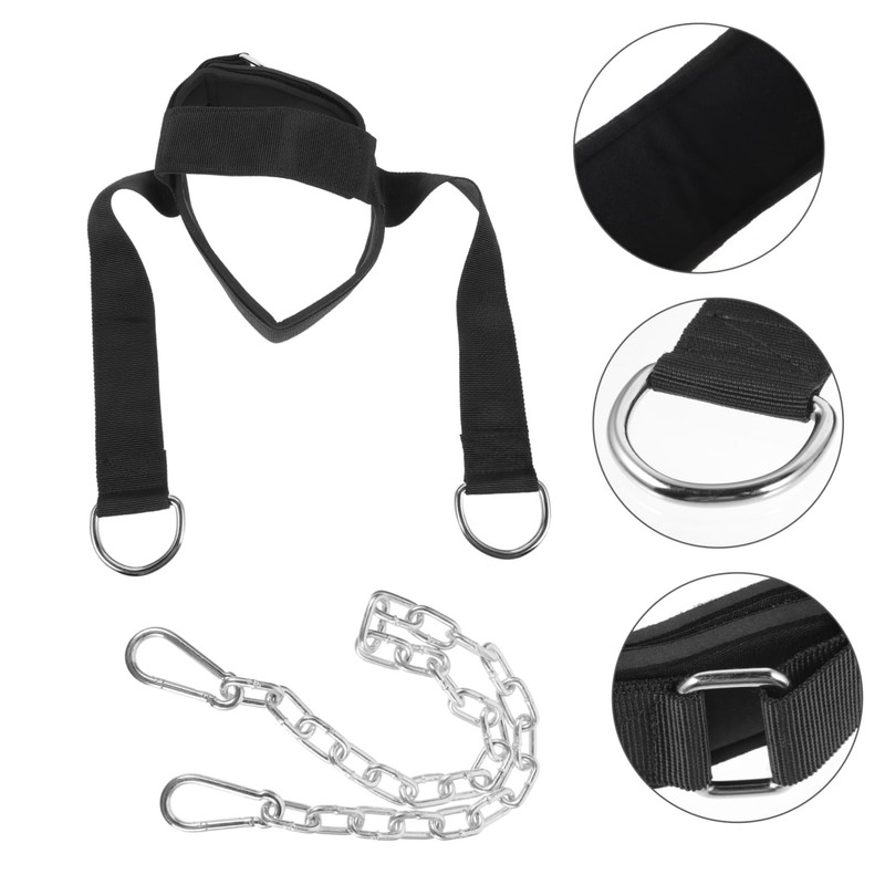SUPVOX 1set Neck Training Harness Head and Neck Exerciser Sports