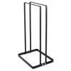 QWORK® hanger organizer stacker, iron hanger stacker, detachable, 30cm high,