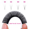 Fadlash Self-Fanning Eyelashes, Lash Extension, Easy Fan, 0.05 mm Volume