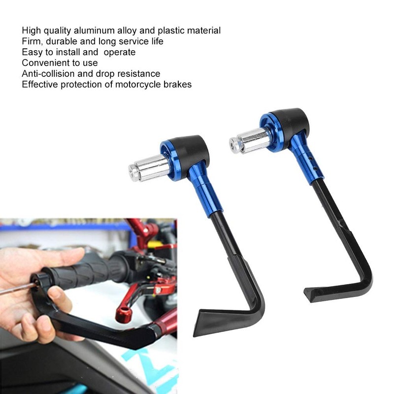 Brake Lever Guard, Akozon CNC Motorbike Handgrip Guard Brake Levers