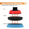 5 Inch 8 Hole Hook and Loop Backing Pad Protector