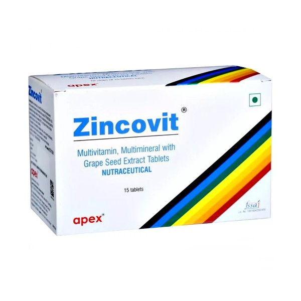 Zincovit MULTIVITAMÍNICOS Y MINERALES 45 Comprimidos (Pack de 3 x