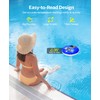 Sinbyuer Solar Digital Pool Thermometer Floating Easy Read with One