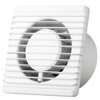 MKK-PLANET Bathroom Fan Diameter 125 mm White with Timer /