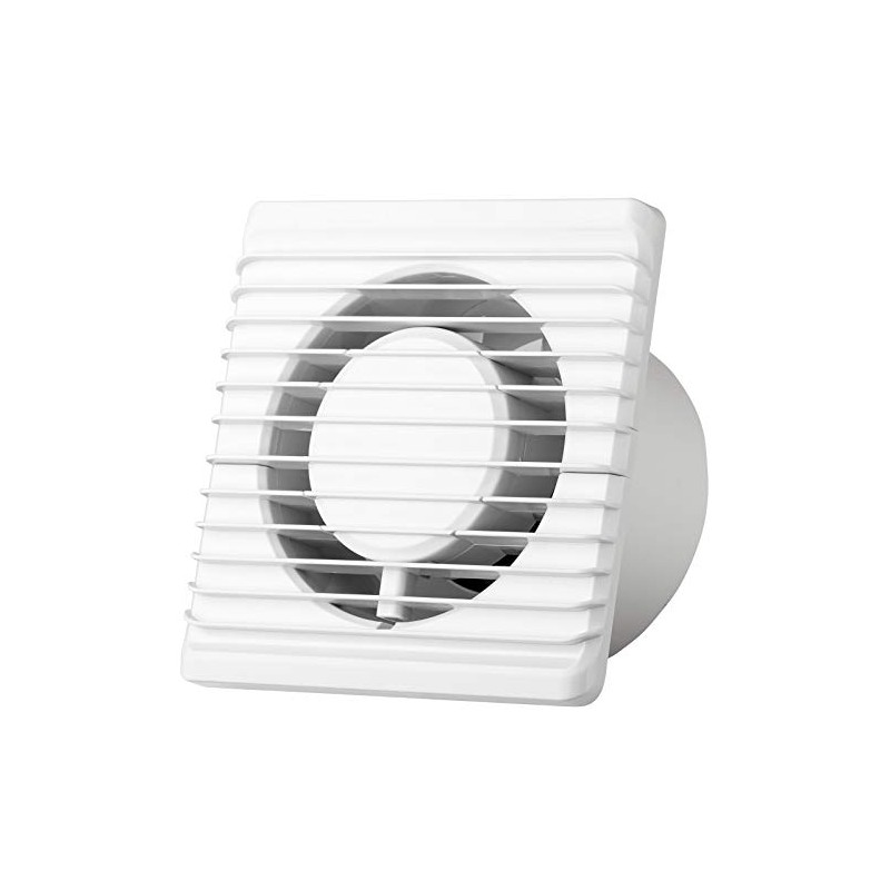 MKK-PLANET Bathroom Fan Diameter 125 mm White with Timer /