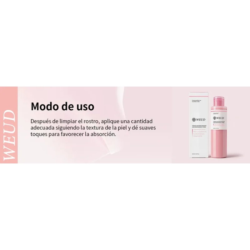 Tónico Lechoso Pdrn Niacinamida Hidratante Luminosidad 150ml