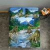 NiuOne Dinosaurs Twin Fitted Sheet 2Pcs Twin Sheets Set Kids