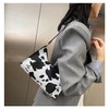 Women's Cow Print Tote Shoulder Bag Leather Bag (Style1, One