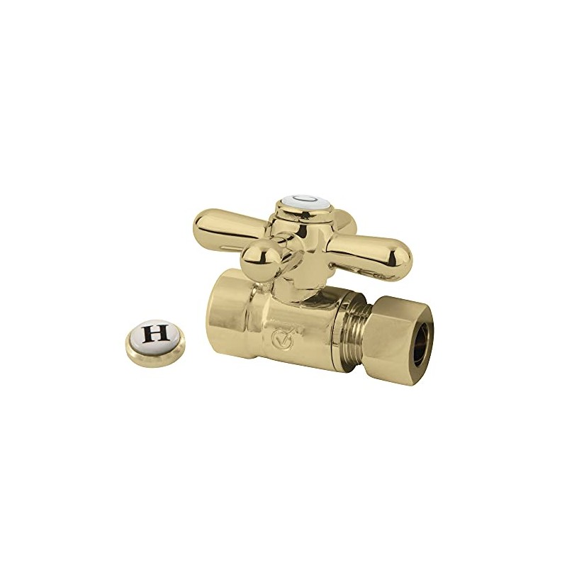 Kingston Brass CC43252X Vintage 1/2-Inch Sweat 3/8-Inch O.D. Comp Straight