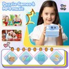 Kids Camera, 2.4" Instant Print Camera for Boys, Toys for