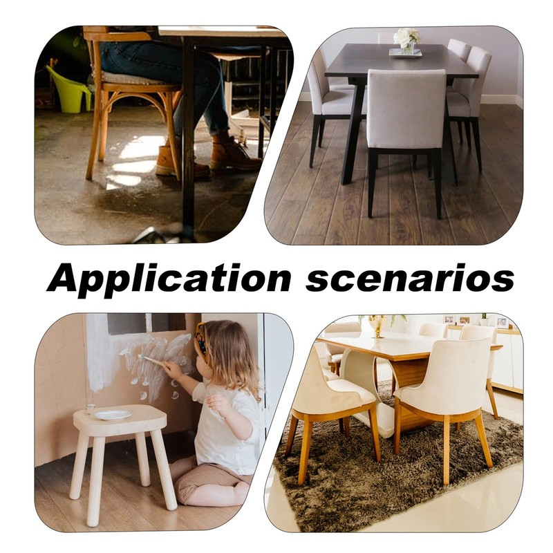 LALAFINA 28sets Chair Feet Sliders Desk Leg Protective Pad Furniture