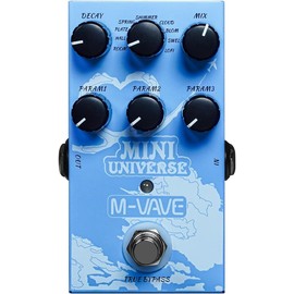 M-VAVE Reverb Guitar Pedal Innovation Unique Sound 9 Reverb Effects Universe Pedals Pure Digital-MINI-UNIVERSE reverb pedal
