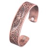TEAMER Tree of Life Cuff Bracelet Stainless Steel Tree of
