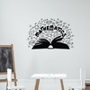 Large Vinyl Wall Decal Mathematics School Math Symbols Book Teen