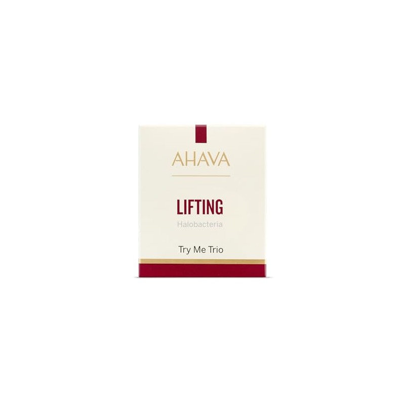 AHAVA Halobacteria Restoring Lifting Sachet Kit Nutri-Action Cream, Serum &
