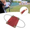 Archery Arm Guard Adjustable Strap Second Cowhide Arm Protector Pad