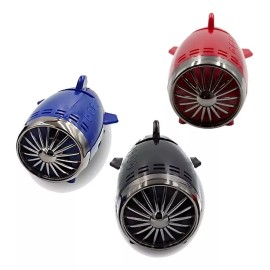 Maíz 3pzs Bocina Bluetooth Fm Recargable Usb Turbina Led Portatil