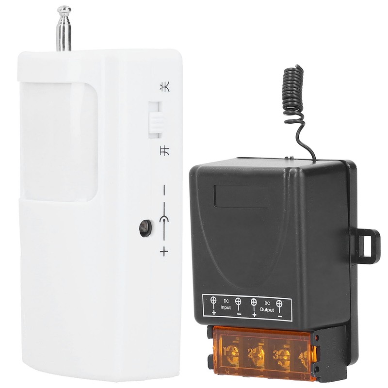 Wireless Sensing Switch Infrared Body Motion Sensor Detector with Delay