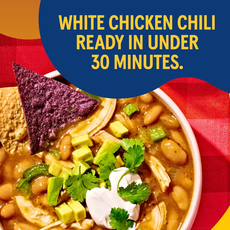 BUSH'S BEST Canned Slow-Simmered White Chili Magic Starter (Pack of