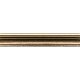 Tenedos Metal Resin Bedrosians Decorative Wall Chair Rail 2x12 Inch Tile for Wall and Kitchen Backsplash Tiles (1 Piece, Bronze)