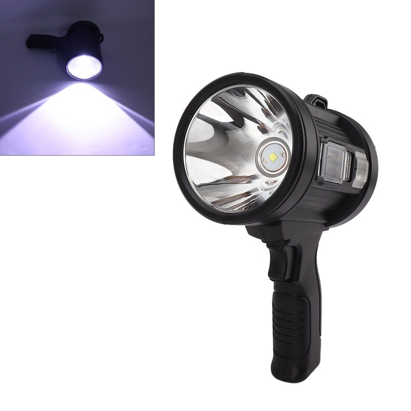 Solar Handheld Spot Light Multifunction Waterproof Super Bright Emergency Spotlight