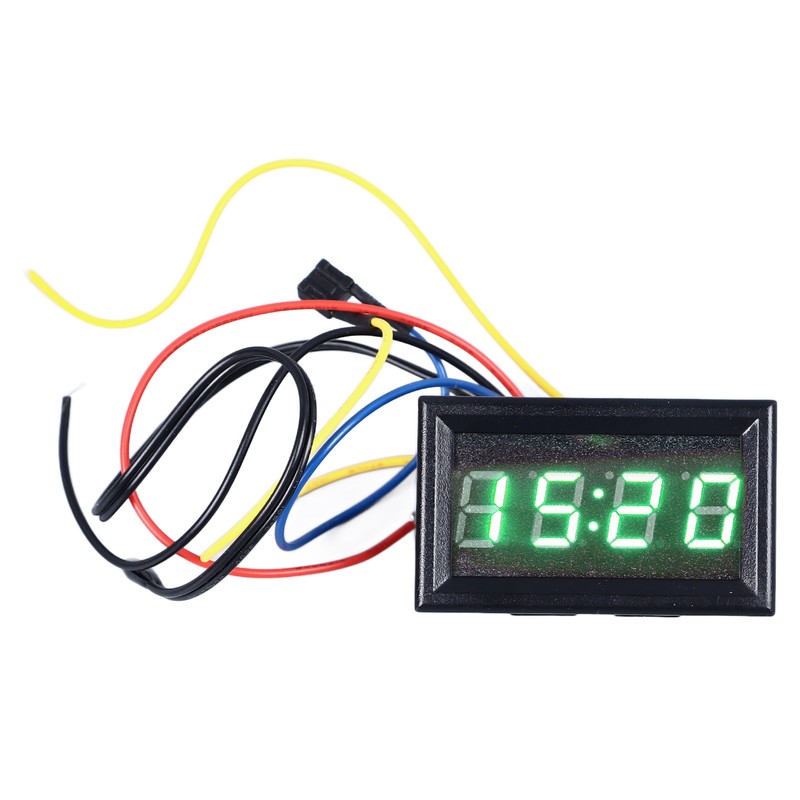 Car Smart Digital Thermometer 3 in 1 Nightlight LED Digital