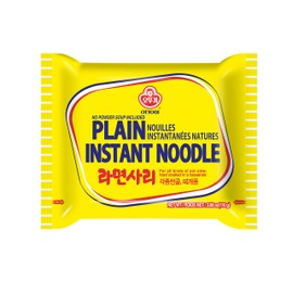 OTTOGI PLAIN INSTANT NOODLE, For all kinds of pot stew, food cooked in a casserole, For Hot Pot, Shabu Shabu, and stews (110g) - 48 Pack…
