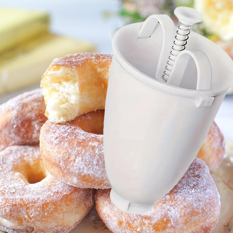 STGBCST Portable Donut Maker Donut Cutter Baking Tool Plastic Dough