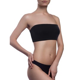 4 x women's bandeau bra., l