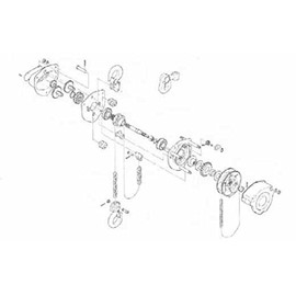 kito- ib-cb010-c For Parts, Hook Clutch Pair c1fa00510712