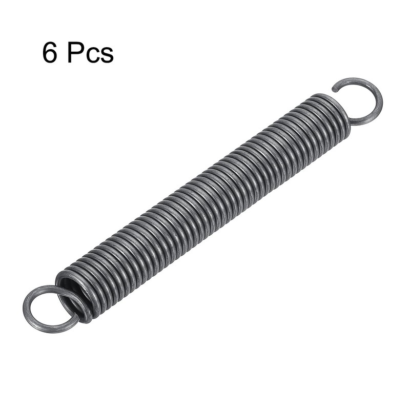 sourcing map Extension Spring - 2.5mm Wire Dia, 18mm OD,