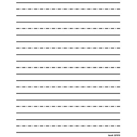 Low Vision Practice Writing Paper- Extra Bold Line