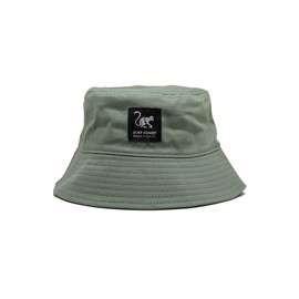 Surf Monkey Mens Womens Bucket Hat 100% Cotton Sage L/XL, Green, L-XL