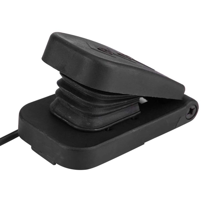 Variable Speed Pedal Electric Throttle Pedal Foot Switch Accessory,Black Plastic