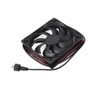 Solar Panel Fan Kit 15W 12V Exhaust Fan with 4.9ft