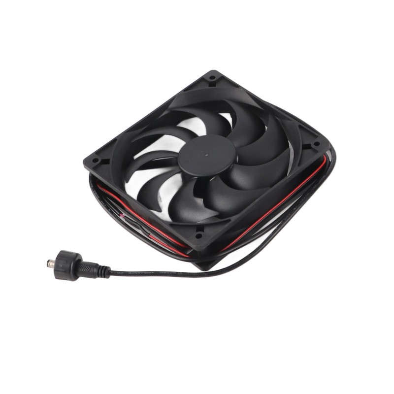 Solar Panel Fan Kit 15W 12V Exhaust Fan with 4.9ft