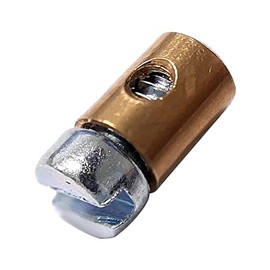 cyclingcolors universal adjustable cable barrel clamp adjuster bike motorcycle lawn mower, 4x5.6mm