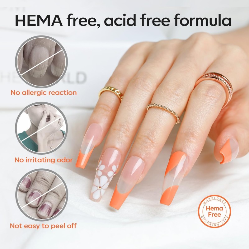 Modelones Nail Dehydrator, 30 ml Nail Dehydrator for Acrylic Nails