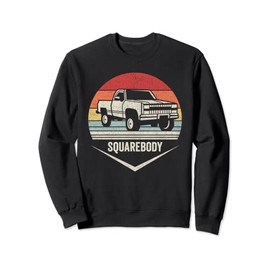 Retro Vintage Classic Square Body Truck Squarebody Sweatshirt