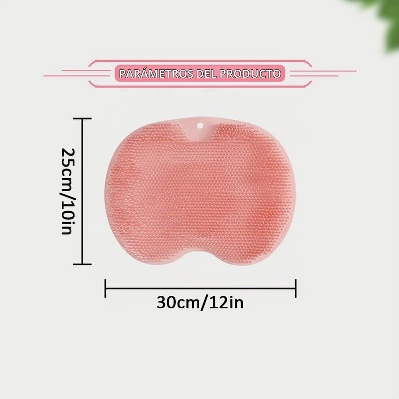 Alfombrilla de Silicona para Ducha y Pies con Ventosas –
