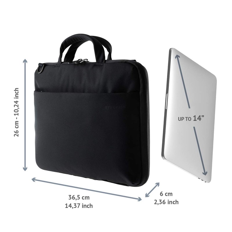 Tucano Dark Color Hard Shell Case for Laptops up to
