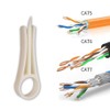 Network Cable Untwist Tool, Engineer Wire Straightener for CAT5/CAT5e/CAT6/CAT7 Wires