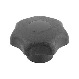 Toggle Star Knob – Thermoplastic – Internal Thread – M5, D1 = 25 mm – Black – Component Pack of 1) – k0155.205