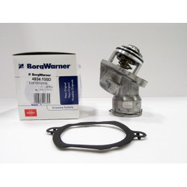 Mercedes Engine Thermostat + Housing + Sensor + Seal Wahler OEM 4834100D / 2722000415 C230 C280 C300 C350 CLK350 E350 GLK350 ML350 R350 SLK280 SLK300 SLK350